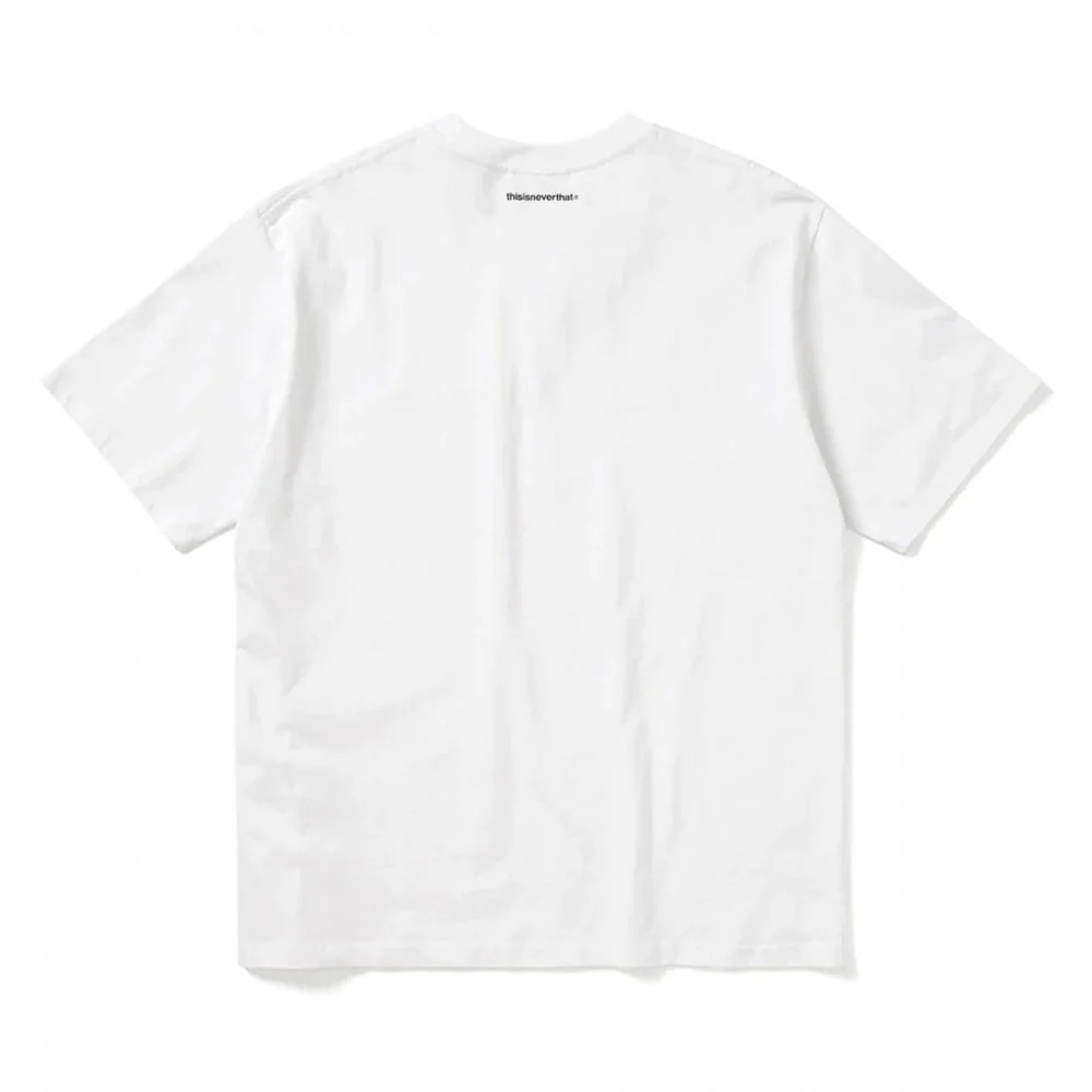 T-Logo Tee - White - Image 3