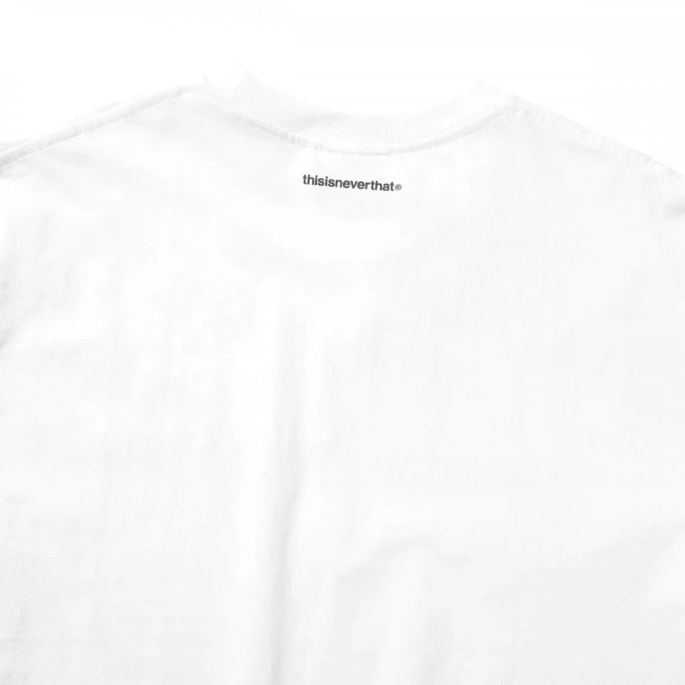 T-Logo Tee - White - Image 5