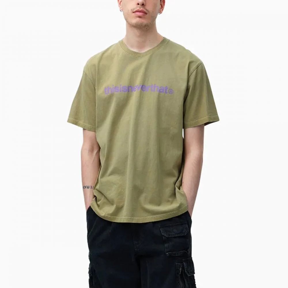 T-Logo Tee - Moss - Image 2