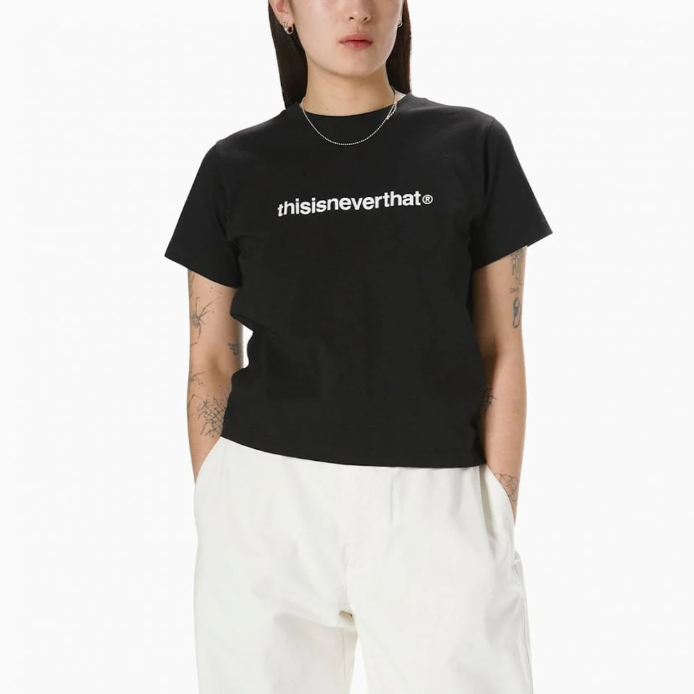 Women's T-Logo W Tee - Off Black - Image 2