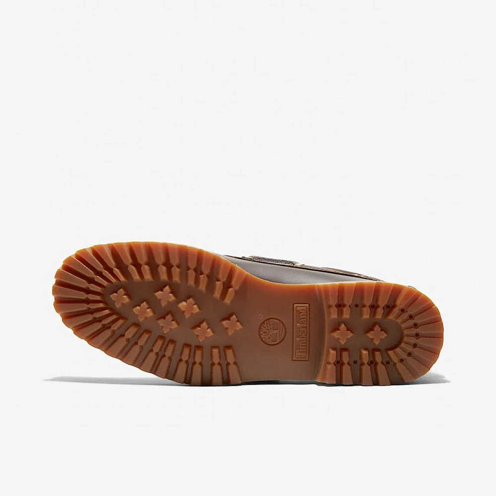 Authentic Handsewn Boat Shoe - Brown - Image 3