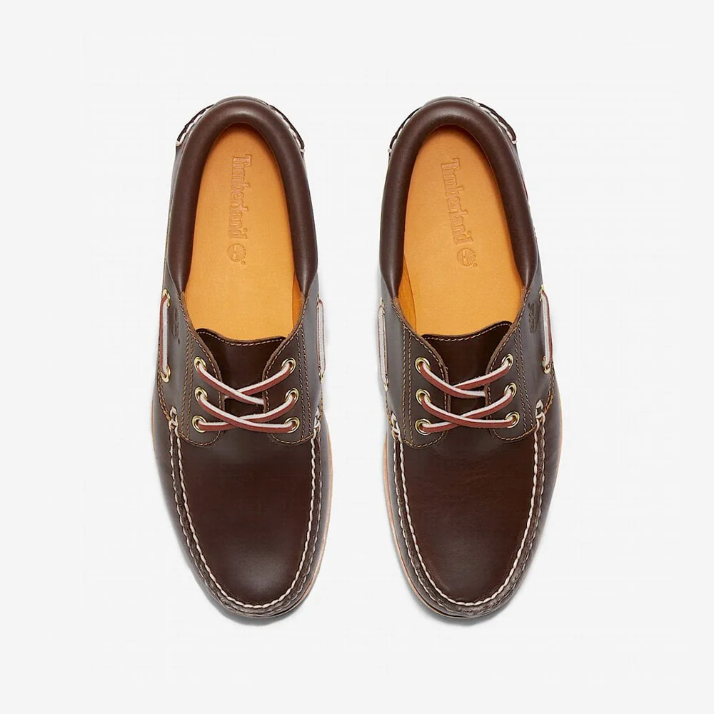 Authentic Handsewn Boat Shoe - Brown - Image 4