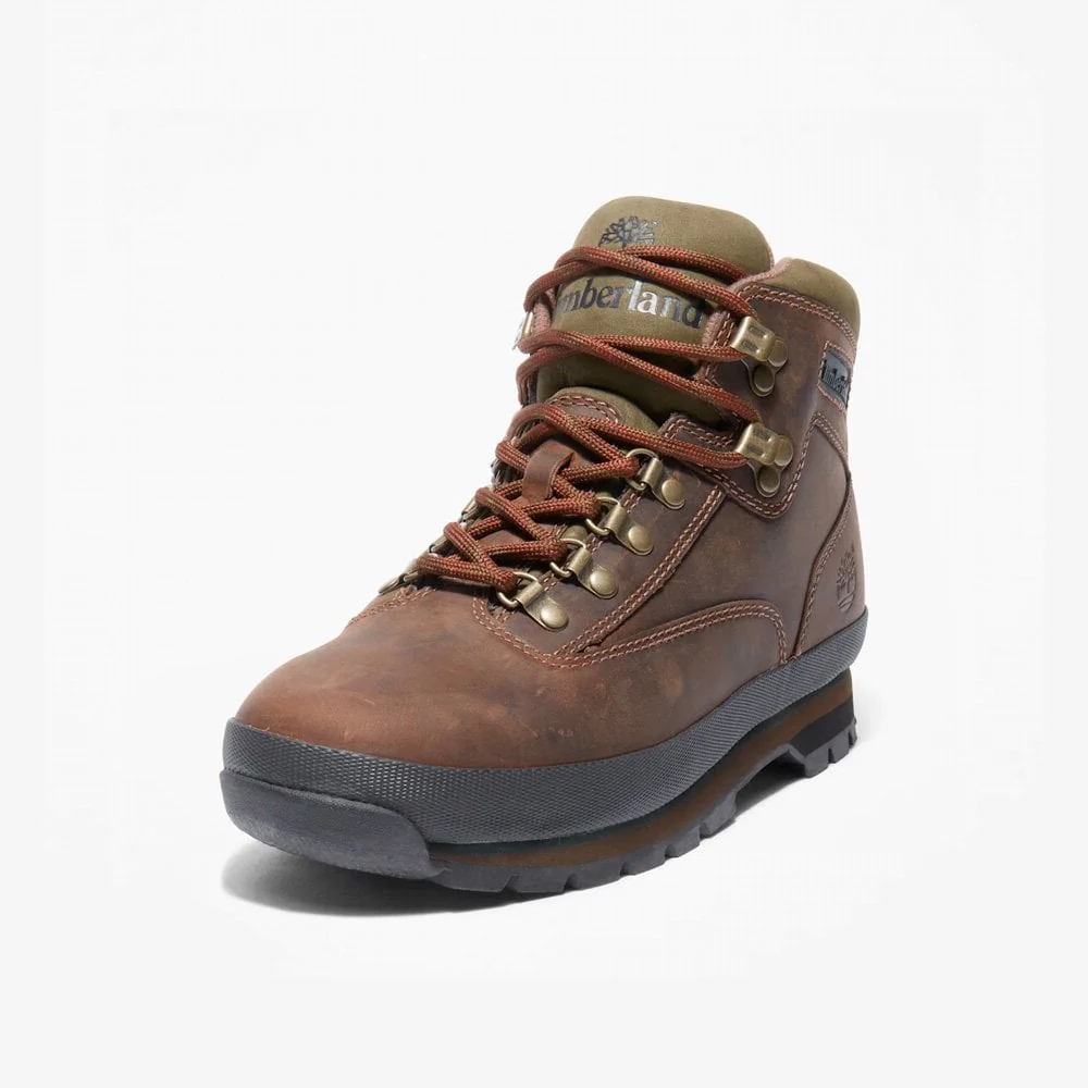 Euro Hiker Mid Lace Boot - Brown - Image 6