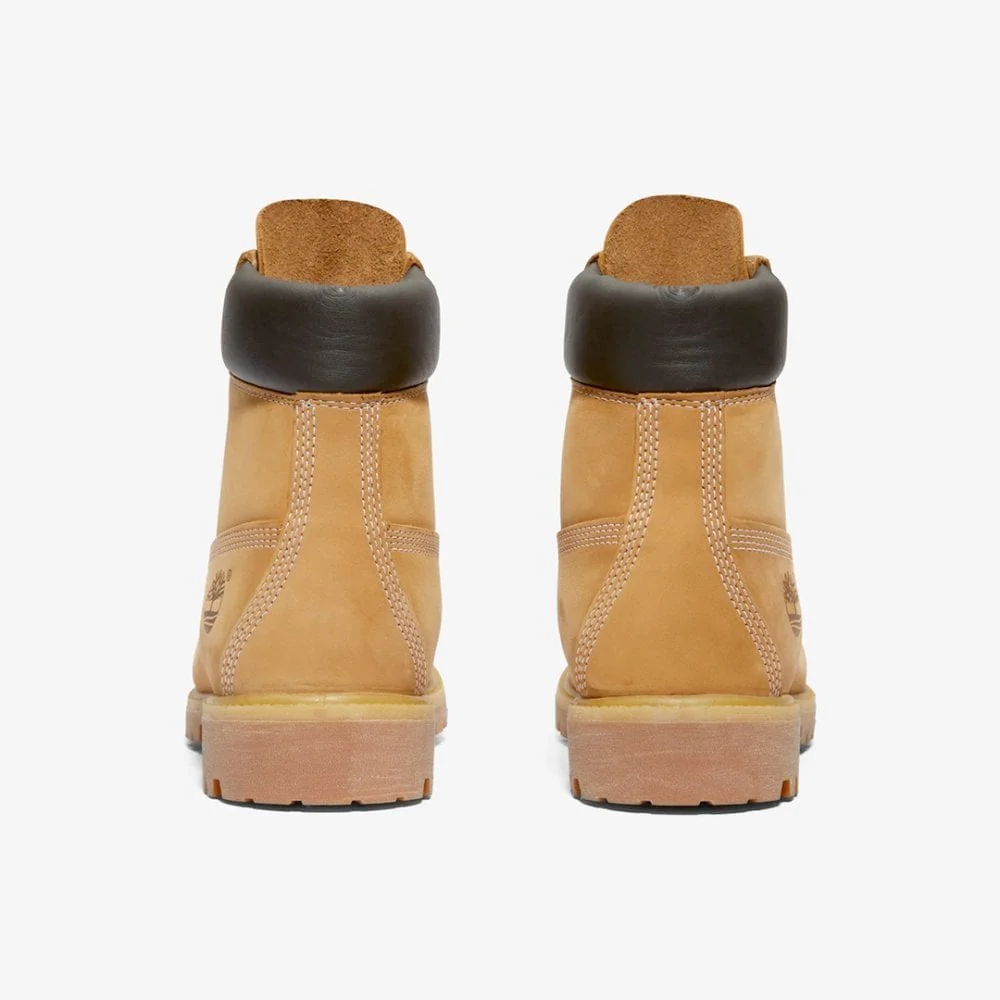 Premium 6-inch Lace Up Waterproof Boot - Wheat - Image 4
