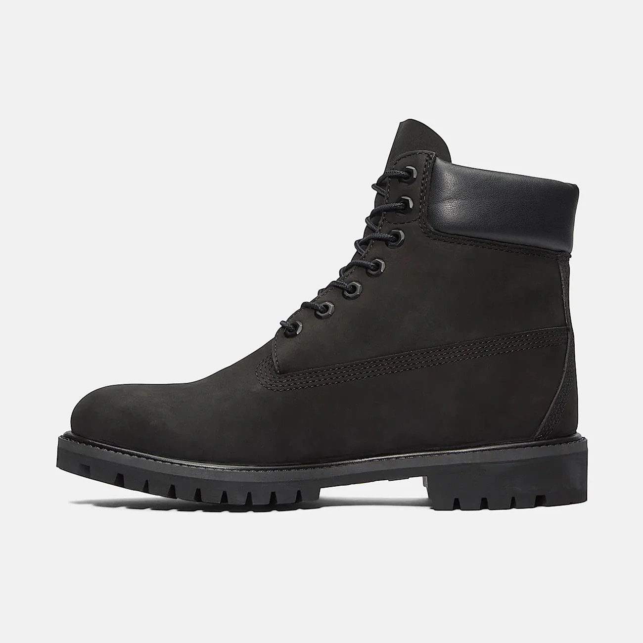 Premium 6" Lace Up Waterproof Boot - Black - Image 5