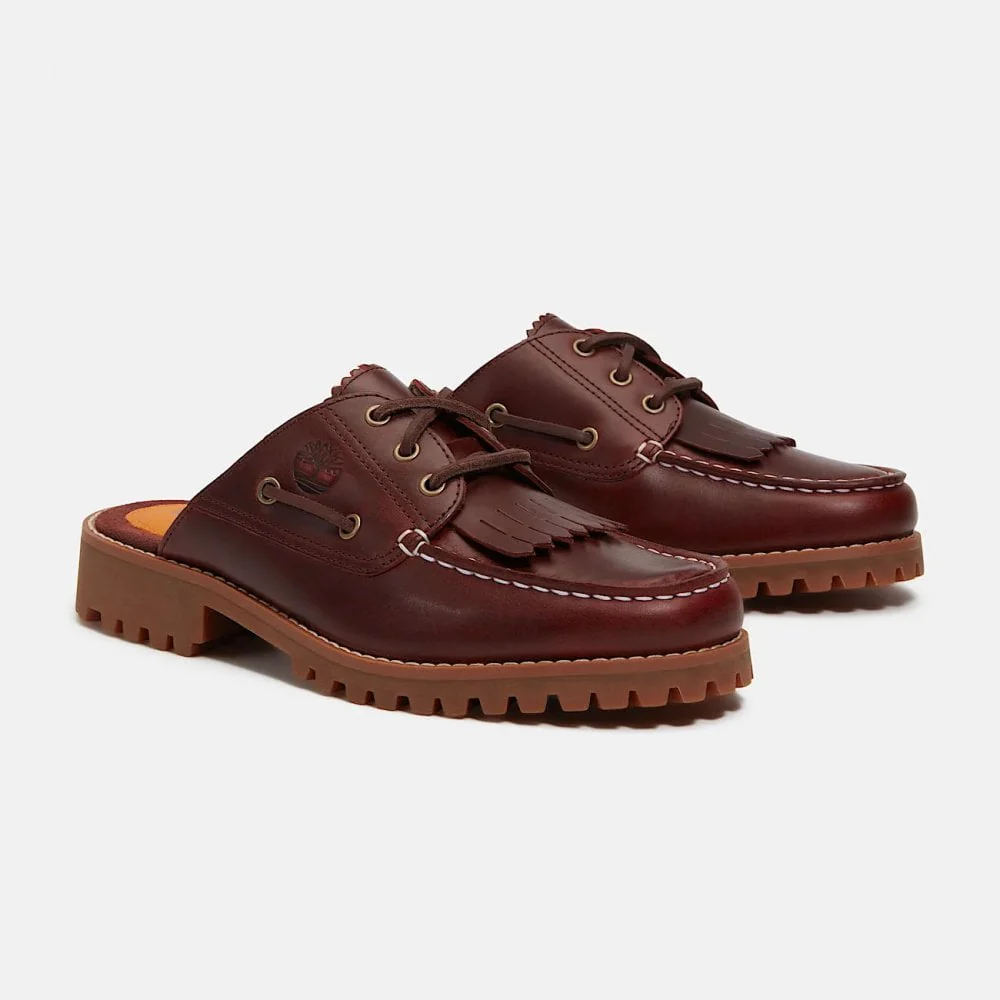 Women's Noreen Mule Shoe - Burgundy - Image 4