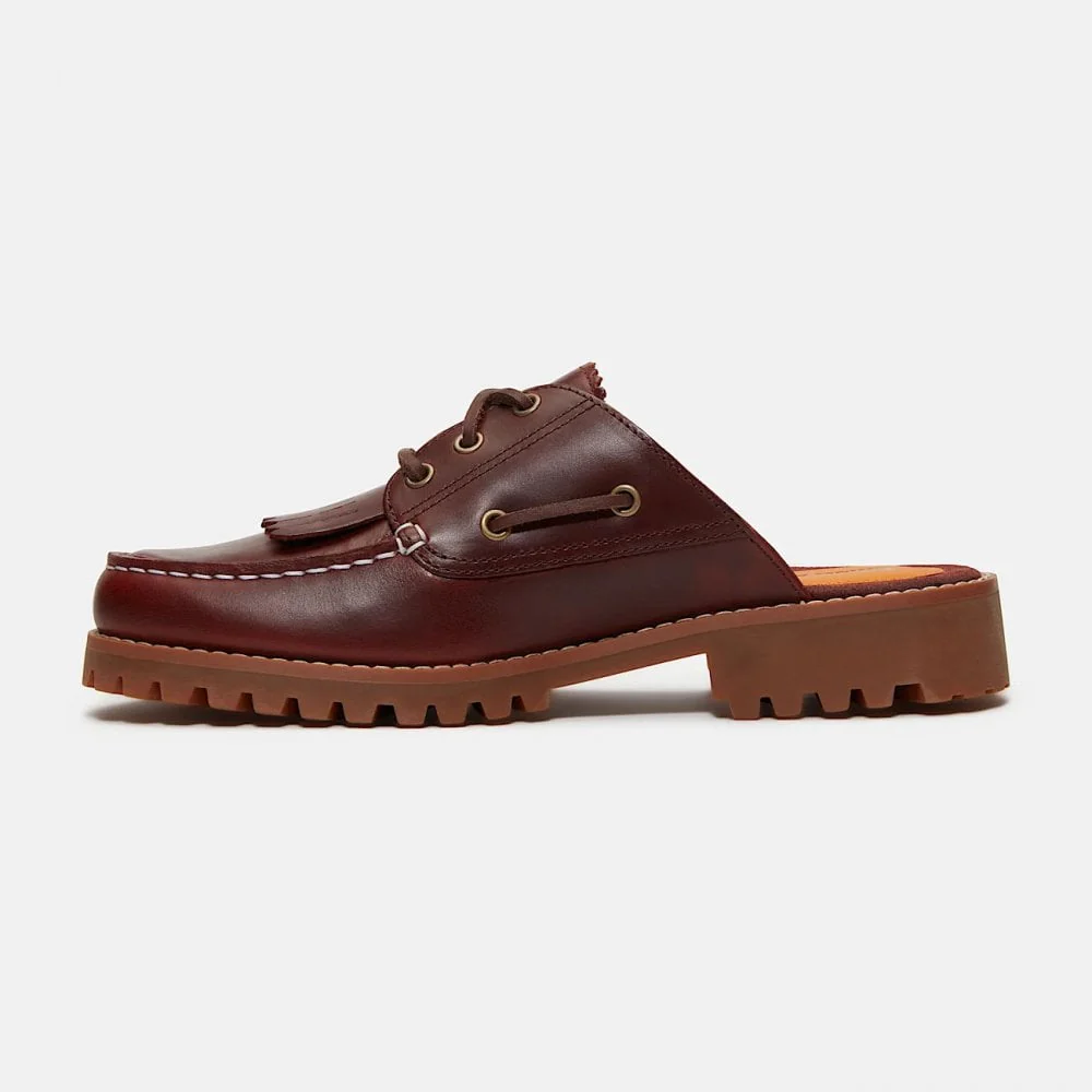 Women's Noreen Mule Shoe - Burgundy - Image 6