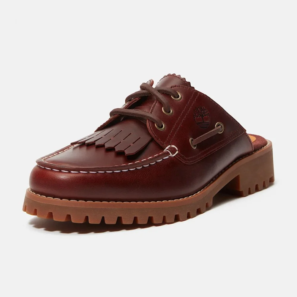 Women's Noreen Mule Shoe - Burgundy - Image 7