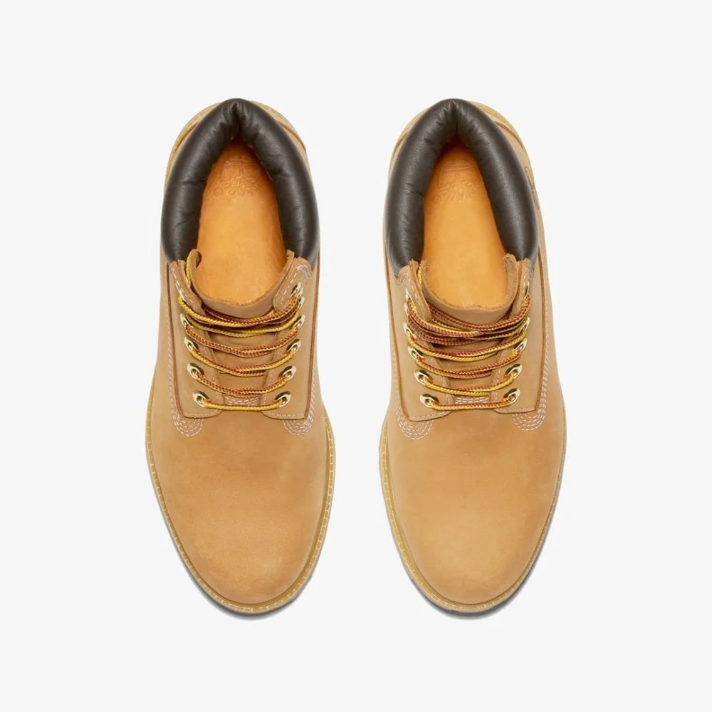 Women's Premium 6" Lace Up Waterproof Boot - Wheat - Image 5