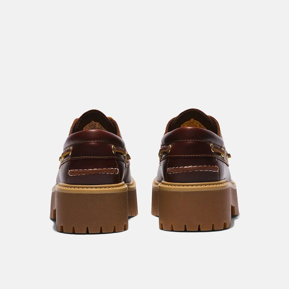 Women's Stone Street Boat Shoe - Root Beer - Image 4
