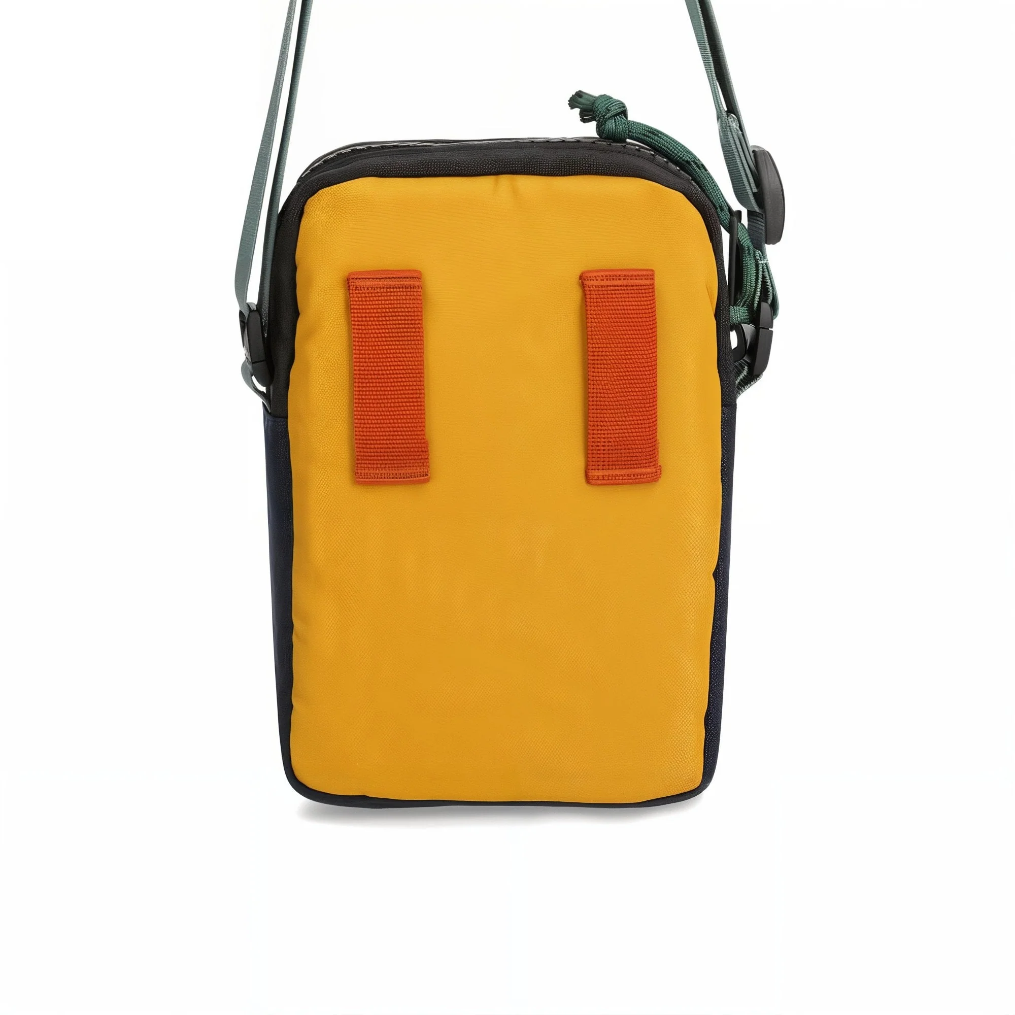 Mini Shoulder Bag - Navy / Mustard - Image 2