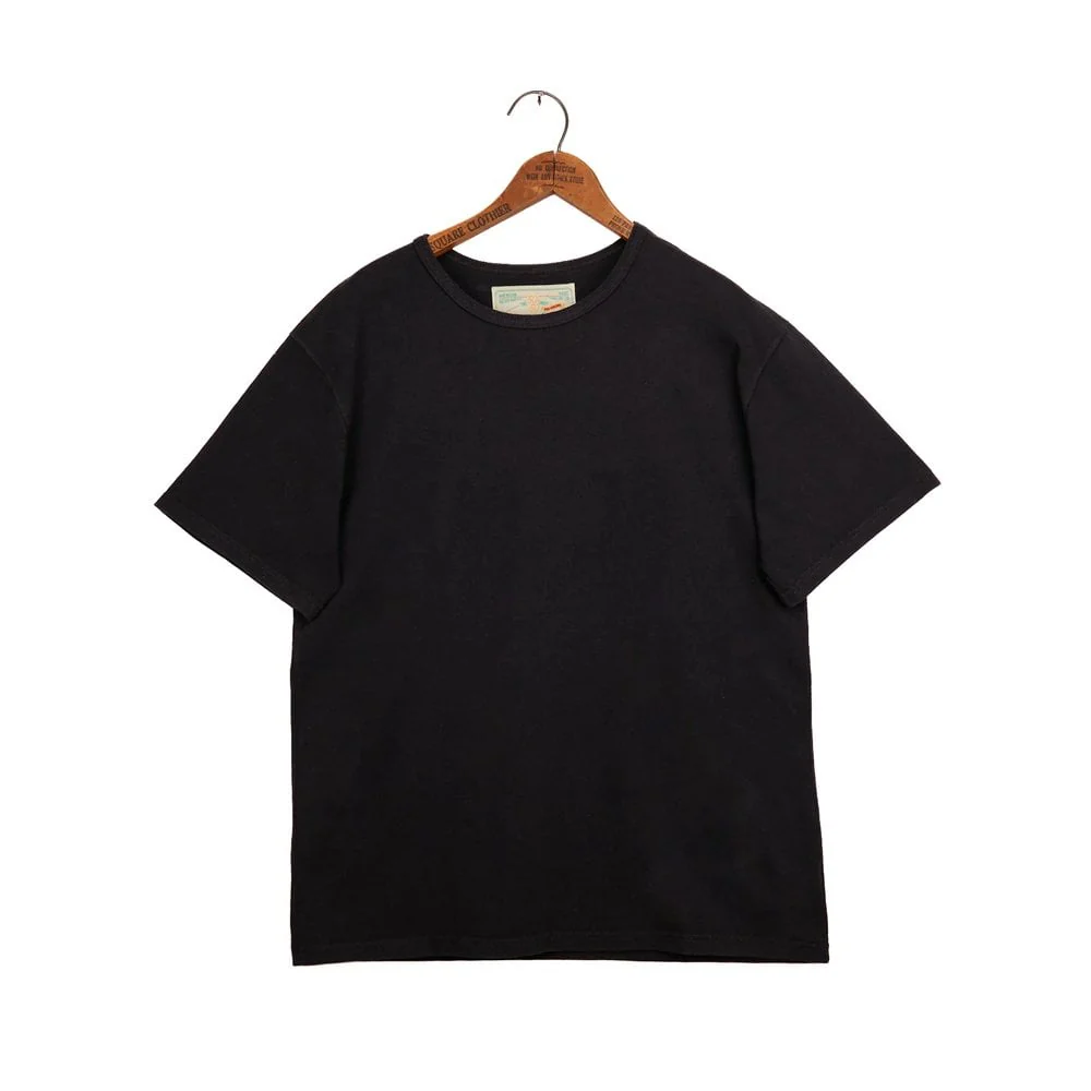 The 50/50 Upcycled Cotton Classic Tee - Black