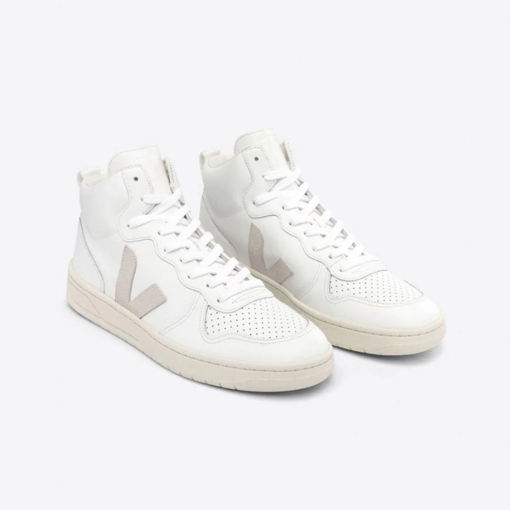 Wmns V-15 Leather White - Image 2