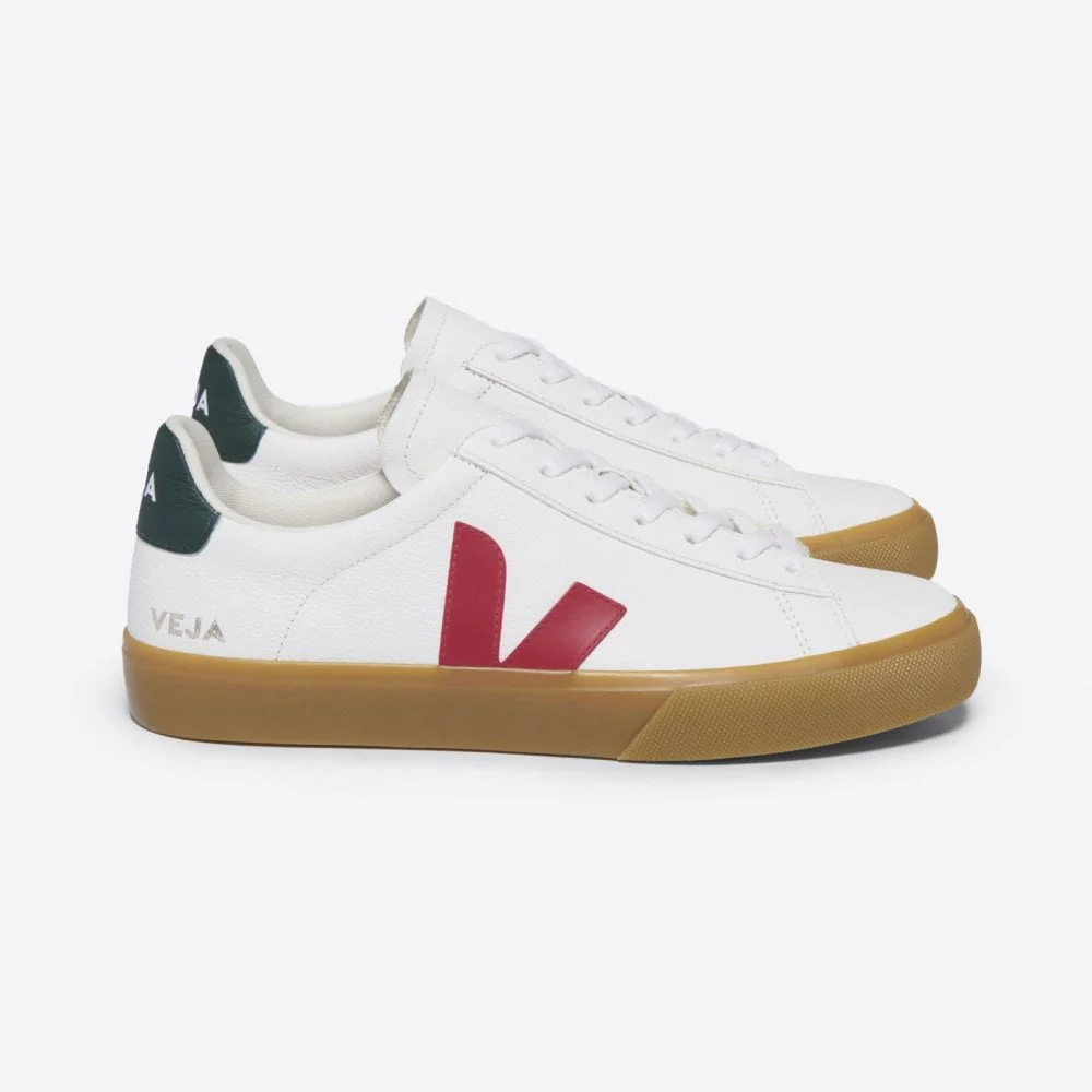 Women's Campo Leather White Pekin Poker Natural