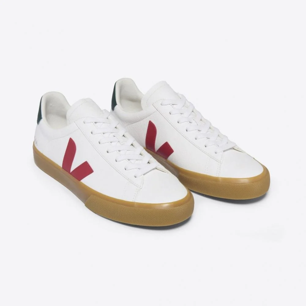Women's Campo Leather White Pekin Poker Natural - Image 3