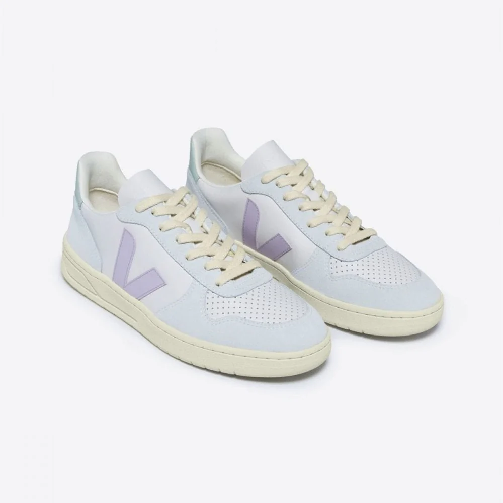 Women's V-10 Leather - Gravel Parme Menthol - Image 2