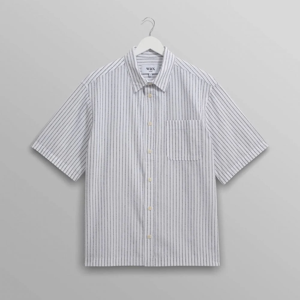 Kew S/S Shirt - Boucle Stripe