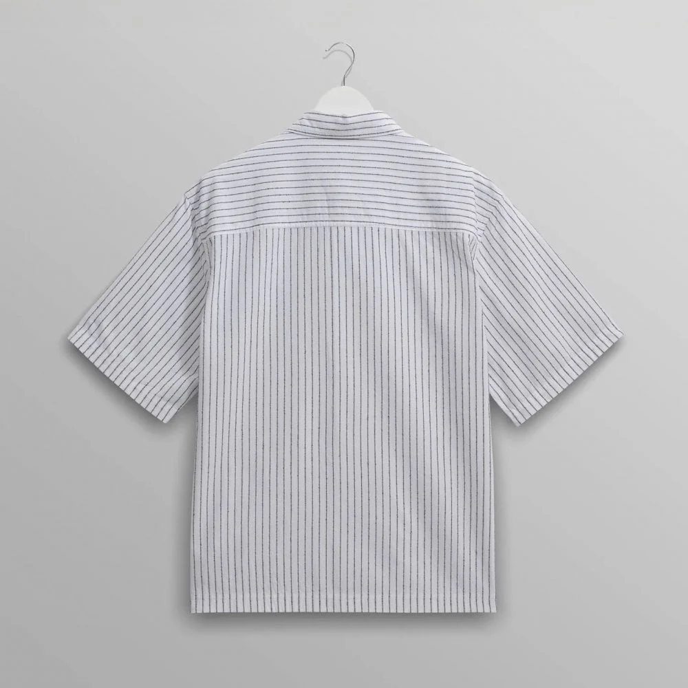 Kew S/S Shirt - Boucle Stripe - Image 2