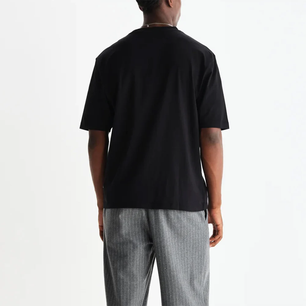 Milton SS Tee - Black - Image 3