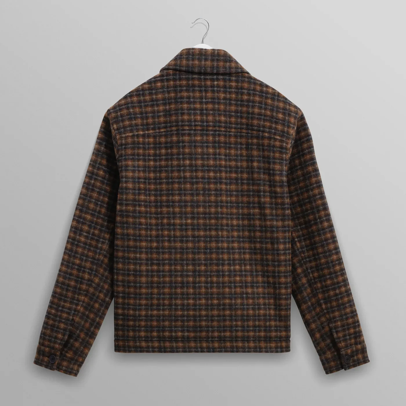 Osier Jacket, Drawn Check - Navy / Brown - Image 2