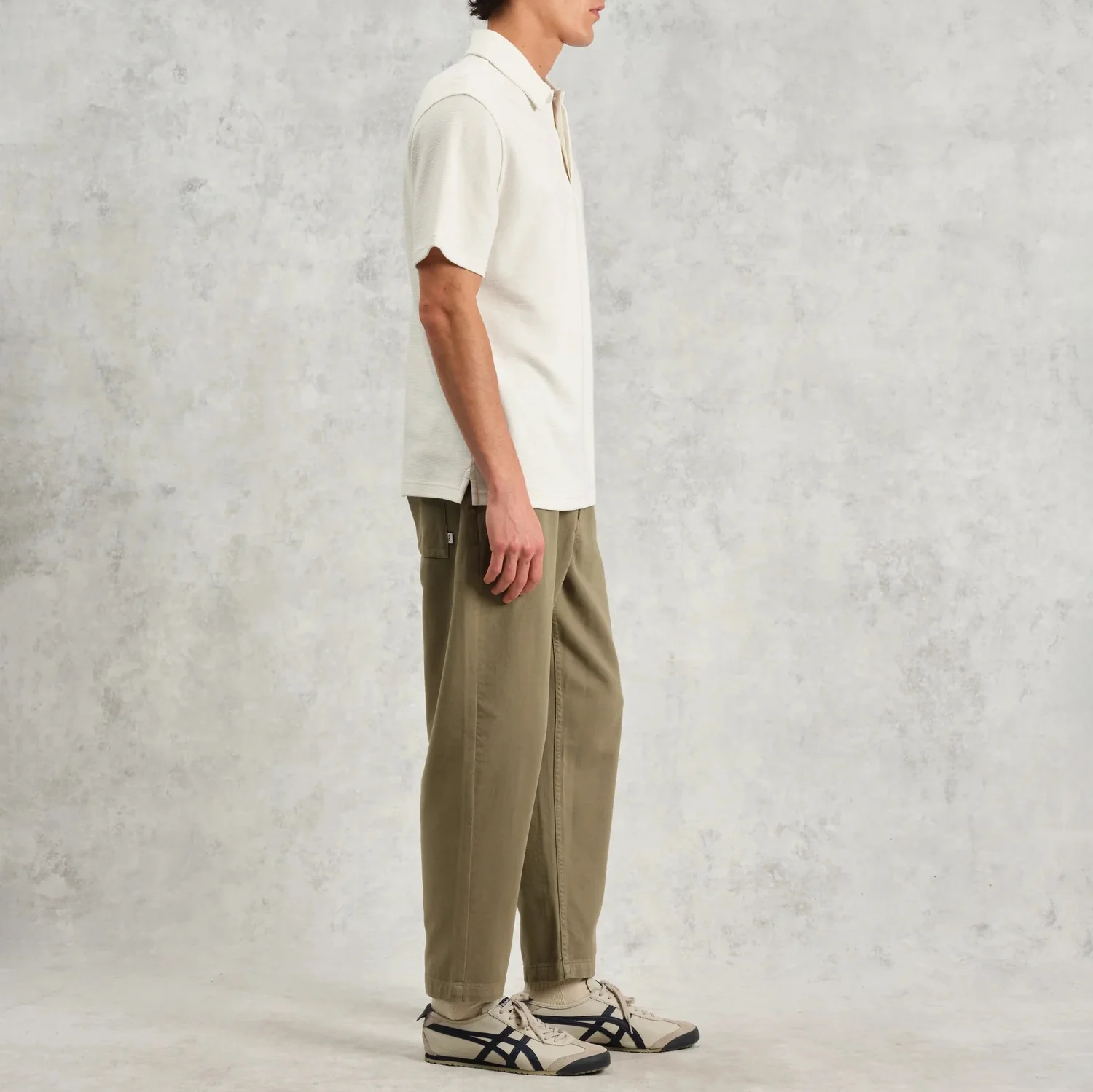 Shore SS Polo - Ecru - Image 7