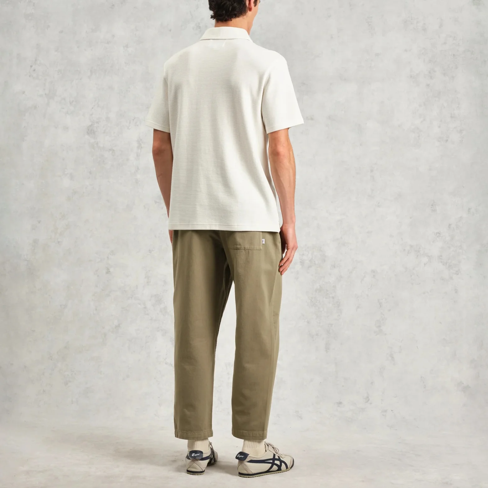 Shore SS Polo - Ecru - Image 8