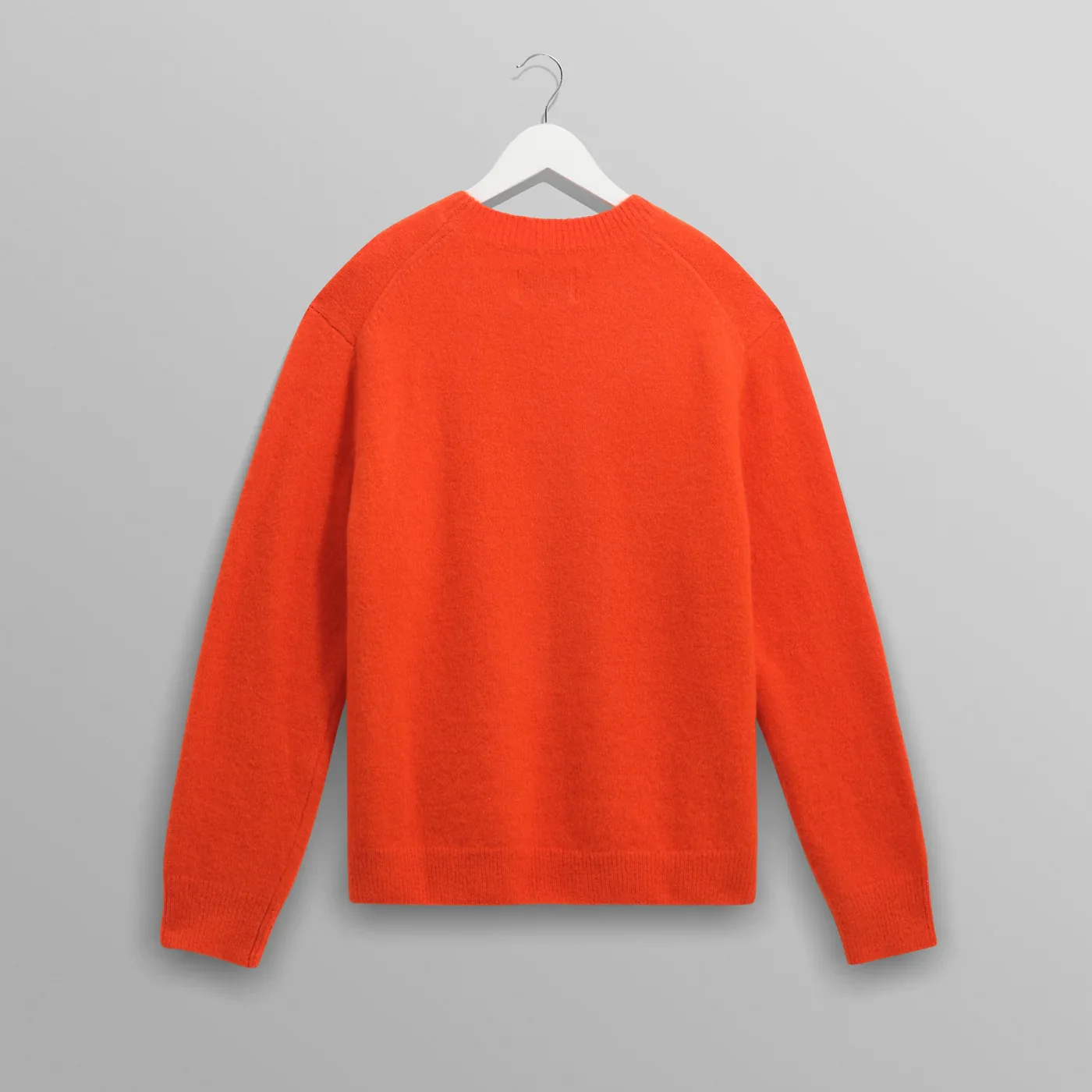 Wilde Crew Fluffy Wool Crewneck - Orange - Image 3
