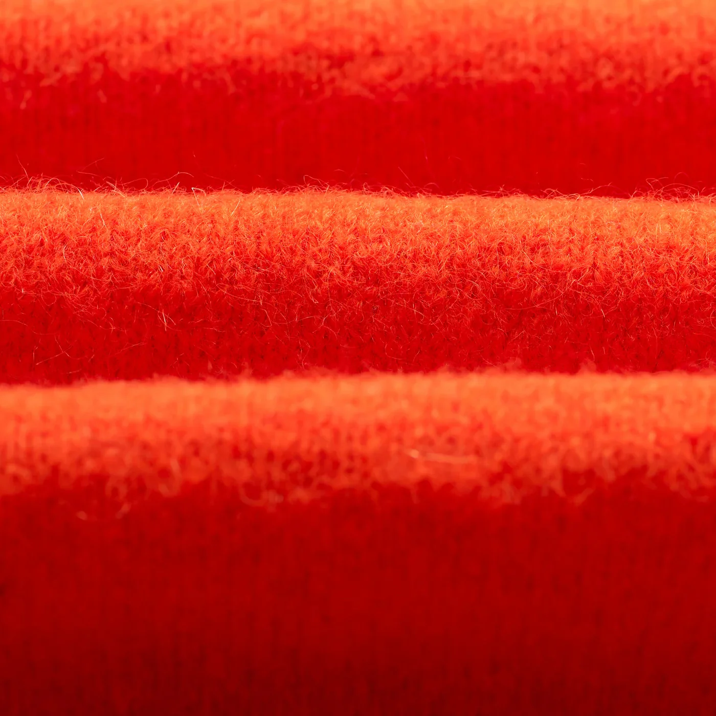 Wilde Crew Fluffy Wool Crewneck - Orange - Image 6