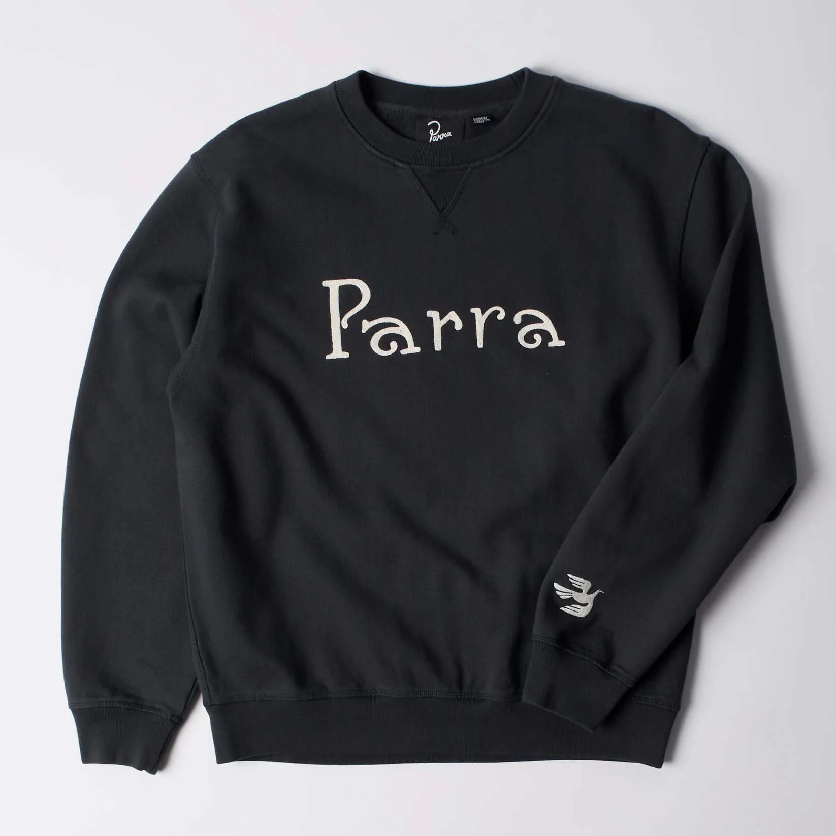 Weird Trad Logo Crewneck Sweatshirt - Dark Navy