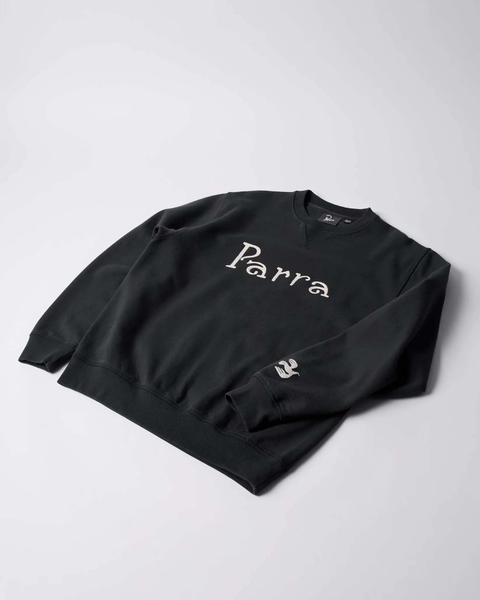 Weird Trad Logo Crewneck Sweatshirt - Dark Navy - Image 4