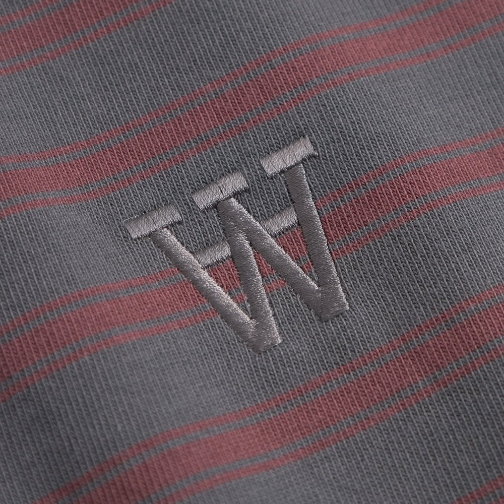 WWLandon Polo Shirt - Black Sand Stripe - Image 5