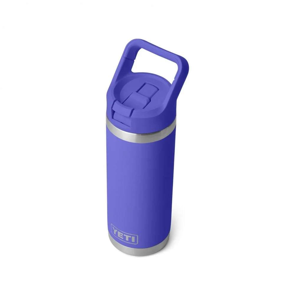 Rambler® 18 Oz (532 Ml) Bottle with Straw Cap Ultra Marine Violet - Image 4