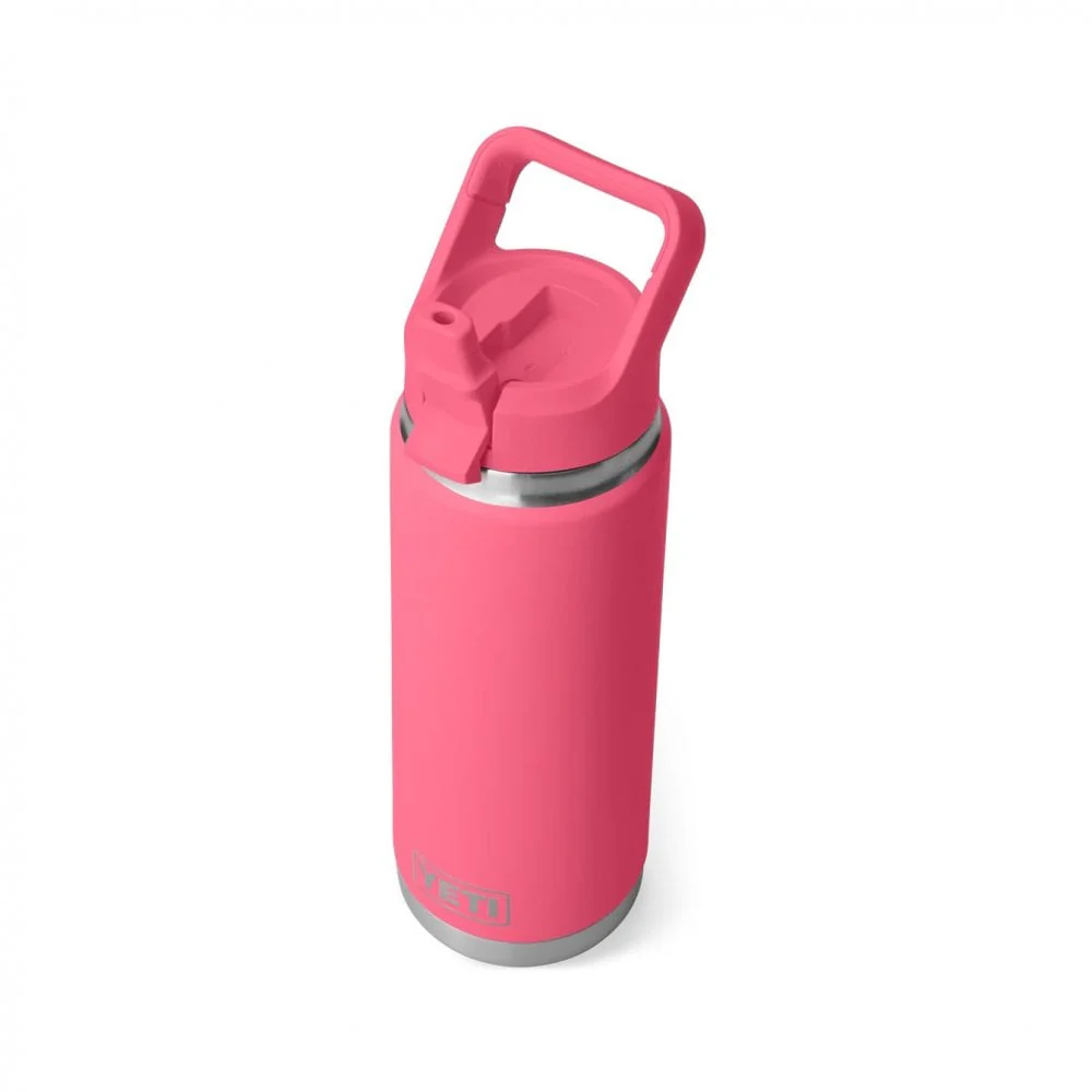Rambler™ 26oz Bottle, Straw Cap - Tropical Pink - Image 2