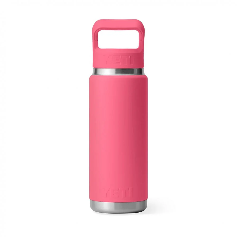 Rambler™ 26oz Bottle, Straw Cap - Tropical Pink - Image 3