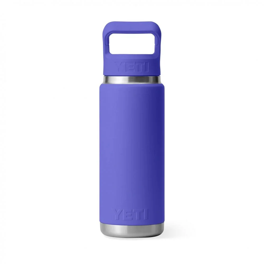 Rambler™ 26oz Bottle, Straw Cap - Ultra Marine Violet - Image 3