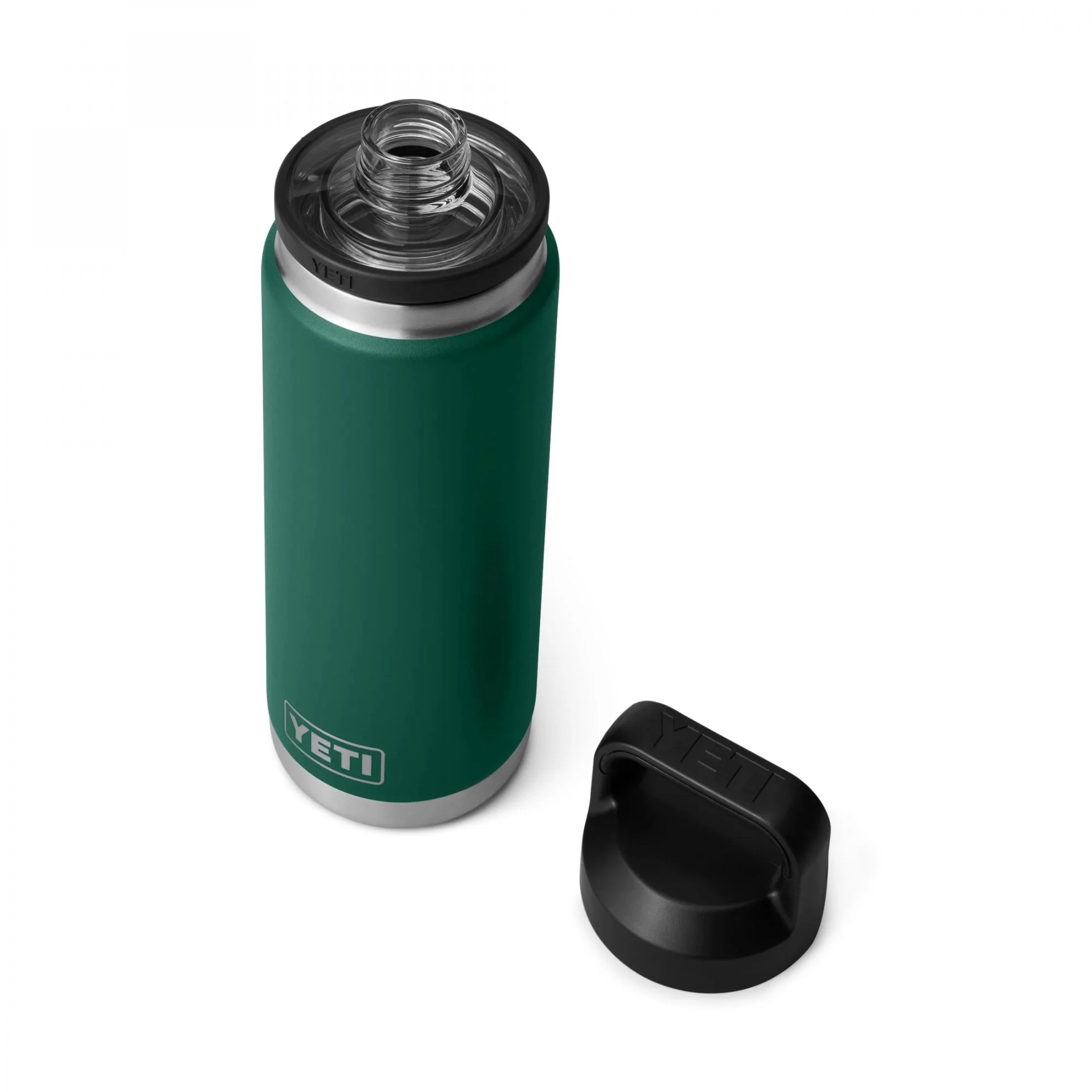 Rambler™ 26oz Bottle, Chug Cap - Black Forest Green - Image 3