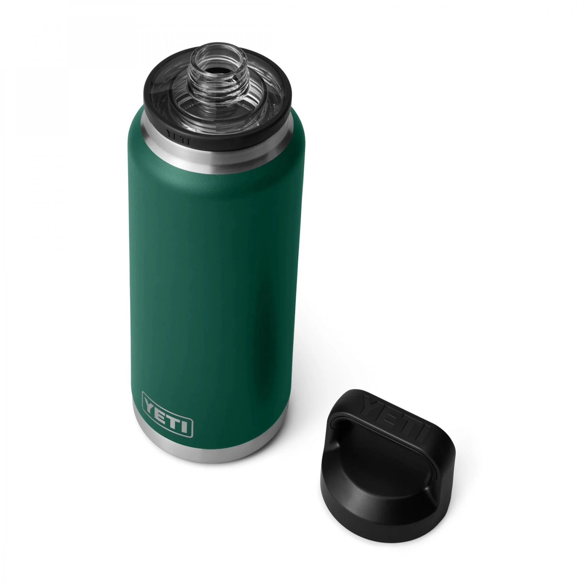 Rambler 36oz Bottle, Chug Cap - Black Forest Green - Image 3